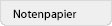 Notenpapier
