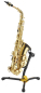 Preview: HERCULES DS-630BB Saxophonständer für 1 Alt- oder Tenorsax