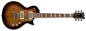 Preview: ESP Ltd EC-256FM DBSB Dark Brown Sunburst