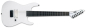 Preview: ESP Ltd M-7B HT Baritone Arctic Metal SWS Snow White Satin