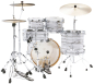 Preview: TAMA Superstar Classic Maple 5 teilig, Ice Ash Wrap + SM5W HW Kit