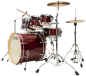 Preview: TAMA CL72RS-PGGP Superstar Classic Exotix Shell Kit 7 teilig - Gloss Garnet Lacebark Pine/Chrom Hardware