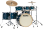 Preview: TAMA CL72RS-PGHP Superstar Classic Exotix Shell Kit 7 teilig - Gloss Sapphire Lacebark Pine/Chrom Hardware