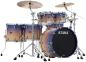 Preview: TAMA WBS52RZS-SAF Starclassic Walnut Birch Shell Kit 5 teilig - Satin Purple Atmosphere Fade/Chrom HW