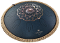 Preview: SONIC ENERGY OSTD2NBE Octave Steel Tongue Drum,Flower, D Amara, 9 Töne, 40 cm