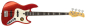 Preview: MARCUS MILLER V7 A4 BM E-Bass, Erle, 2nd Gneeration, Burgundy Mist