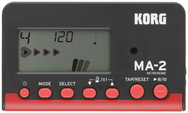 KORG MA-2 BK Metronom schwarz/rot