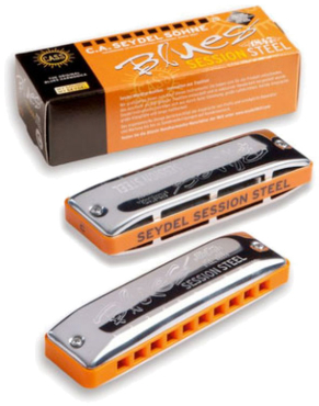 SEYDEL Session Steel C Blues Harmonica