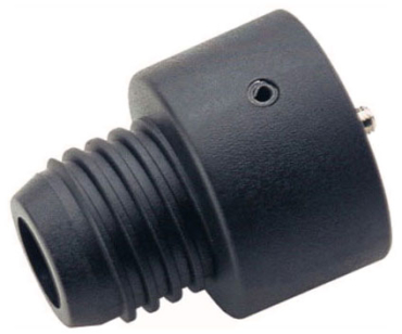 K&M 15281 Kegeladapter, schwarz