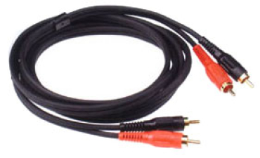 KLOTZ AT-CC0100 Audiokabel, 2 x Cinch - 2 x Cinch, 1 m