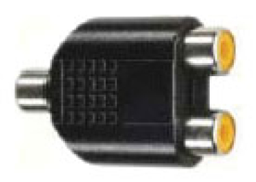 DREITEC Cinchadapter 1x female- 2x female