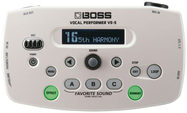 BOSS VE-5 WH Vocal Performer