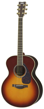 YAMAHA LJ-6 A.R.E. Westerngitarre Brown Sunburst