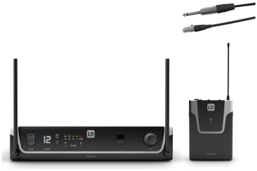 LD SYSTEMS U305BPG Funksystem mit Bodypack und Gitarren Kabel - 584 - 608 MHz