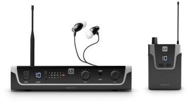 LD SYSTEMS U305 IEM HP In-Ear Monitoring-System mit Ohrhörern - 584 - 608 MHz