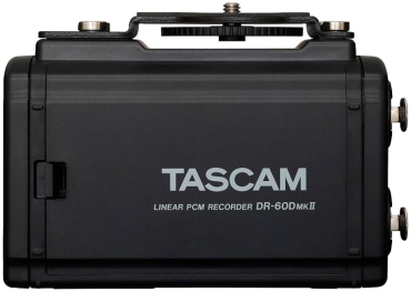 TASCAM DR-60DMKII 4-Spur-Recorder für Tonaufnahmen mit DSLR-Kameras