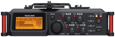 TASCAM DR-70D 4-Spur-Recorder für Tonaufnahmen mit DSLR-Kameras