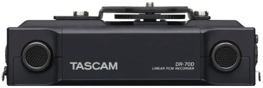 TASCAM DR-70D 4-Spur-Recorder für Tonaufnahmen mit DSLR-Kameras