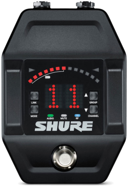 SHURE GLXD16E+ Dual Band Funkset mit Pedalboardempfänger