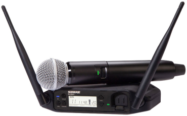 SHURE GLXD24E+/SM58 Dual Band Funkset