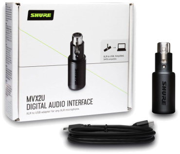 Preview: SHURE MVX2U Audiointerface