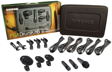 SHURE PGA Drumkit 6 Schlagzeugmikrofonset