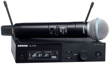 SHURE SLXD24E/Beta58 H56 Digitales UHF Funksystem