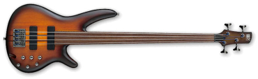 IBANEZ SRF700-BBF E-Bass Fretless, Brown Burst Flat