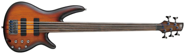 IBANEZ SRF705-BBF E-Bass Fretless, Brown Burst Flat