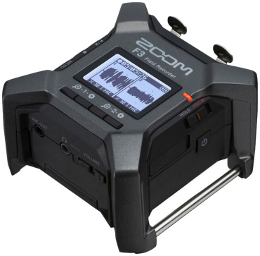 ZOOM F-3 2-Spur Field Recorder