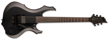 ESP Ltd F Black Metal BLKS Black Satin