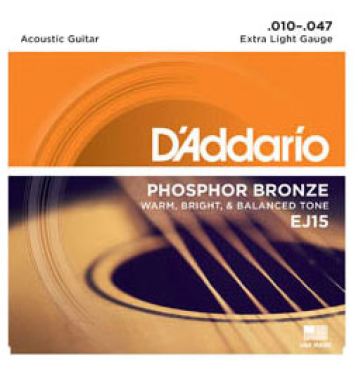 D'ADDARIO EJ15 Phosphor Bronze