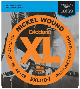 D'ADDARIO EXL110-7 Electric