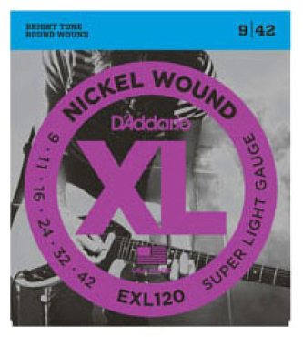 D'ADDARIO EXL120 Electric