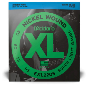 D'ADDARIO EXL220S Nickel Wound Short Scale