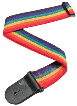 D'ADDARIO PWS111 Gitarrengurt Rainbow