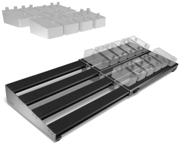 D'ADDARIO XPND Pedalboard, zweireihig