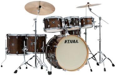 TAMA CL72RS-PGJP Superstar Classic Exotix Shell Kit 7 teilig - Gloss Java Lacebark Pine/Chrom Hardware