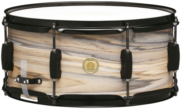 TAMA WP1465BK-NZW Woodworks Snare Drum - 14 x 6,5 Natural Zebrawood Wrap