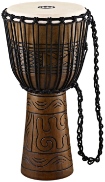 MEINL HDJ17-L Rope Tuned Artifact Series Djembe Large 12 braun