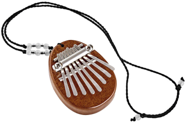 SONIC ENERGY Mini Kalimba, 8 Töne, Sapele