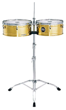 MEINL LC1BRASS Artist Serie Luis Conte Timbales