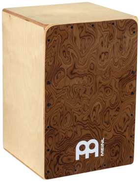 MEINL SC80BW Snaredcraft Cajon, Burl Wood