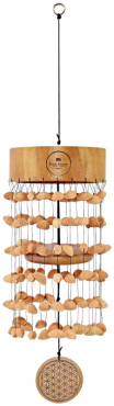 SONIC ENERGY Kenari Meditation Chimes, Blume des Lebens