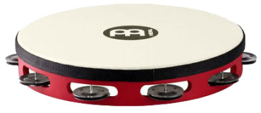 MEINL TAH1BK-R-TF Touring Tambourine, einreihig