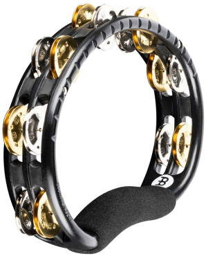 MEINL TMT1M-BK Recording-Combo Hand Held ABS Tambourine