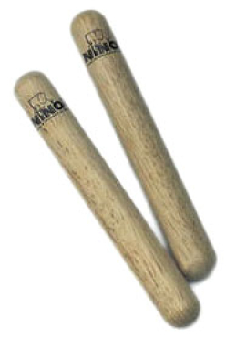 NINO PERCUSSION NINO502 Wood Claves small