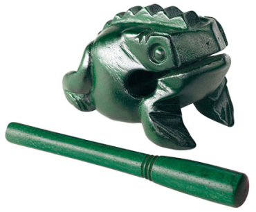 NINO PERCUSSION NINO514GR Wood Frog medium