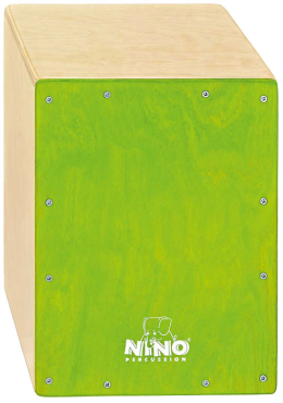 NINO PERCUSSION NINO950GR Cajon Grün