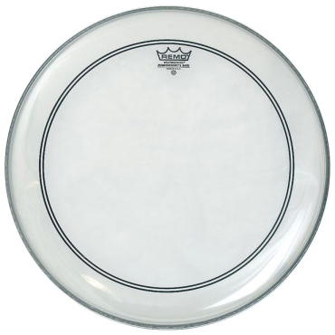 REMO Powerstroke 3 Bassdrum clear mit Falam Slam 20" P3-1320-C2